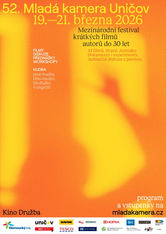 Plakát v3 — 52. Mladá kamera Uničov 2026